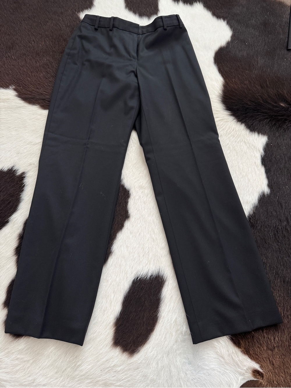 Brooks Brothers Petite 2P 100% Wool Straight Leg Pants Italian Fabric NWOT